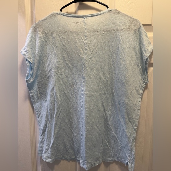 LOFT White Short Sleeve Tee - Picture 3 of 3